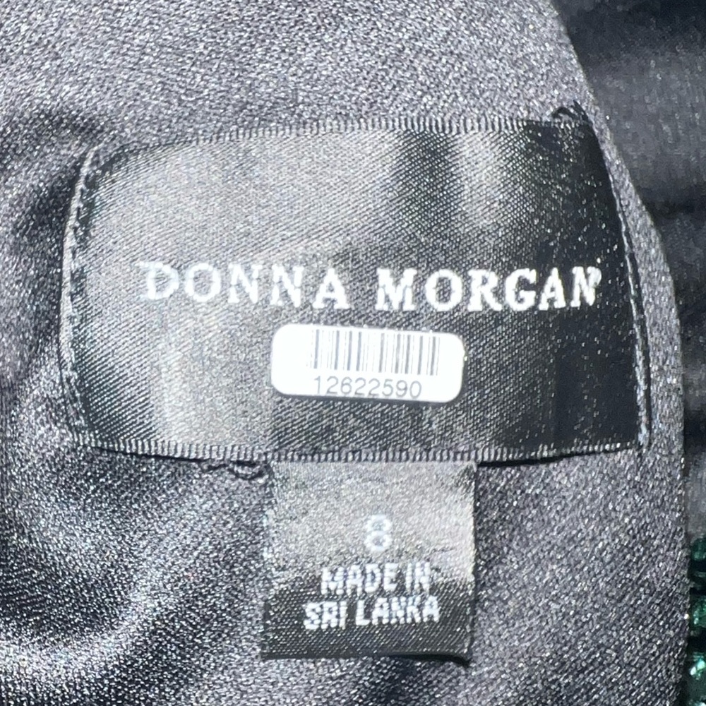 Donna Morgan Sequin open back Mini Dress - Picture 3 of 8